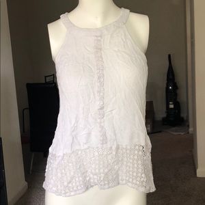 Charlotte Russe white airy top